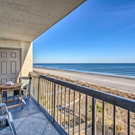 Luxury Myrtle Beach Condo Oceanfront With Hot Tub!